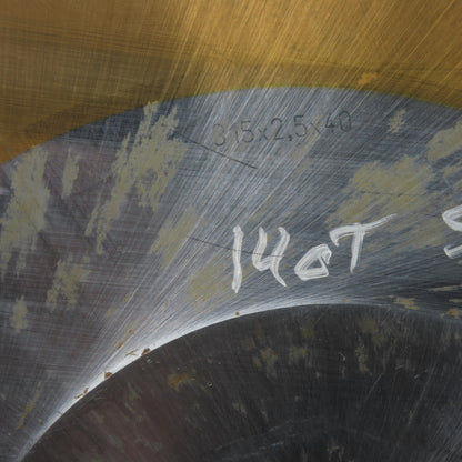 306mm x 2.5 x 40 TiN Coated 140T Cold Cut Saw Blade Originally 315mm