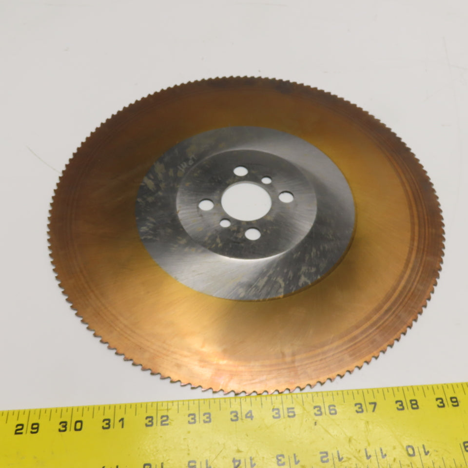 306mm x 2.5 x 40 TiN Coated 140T Cold Cut Saw Blade Originally 315mm