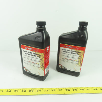 TempSelect 209500 59000 Wax-Free Mineral Refrigerant Oil 1 Quart Each Lot Of 2