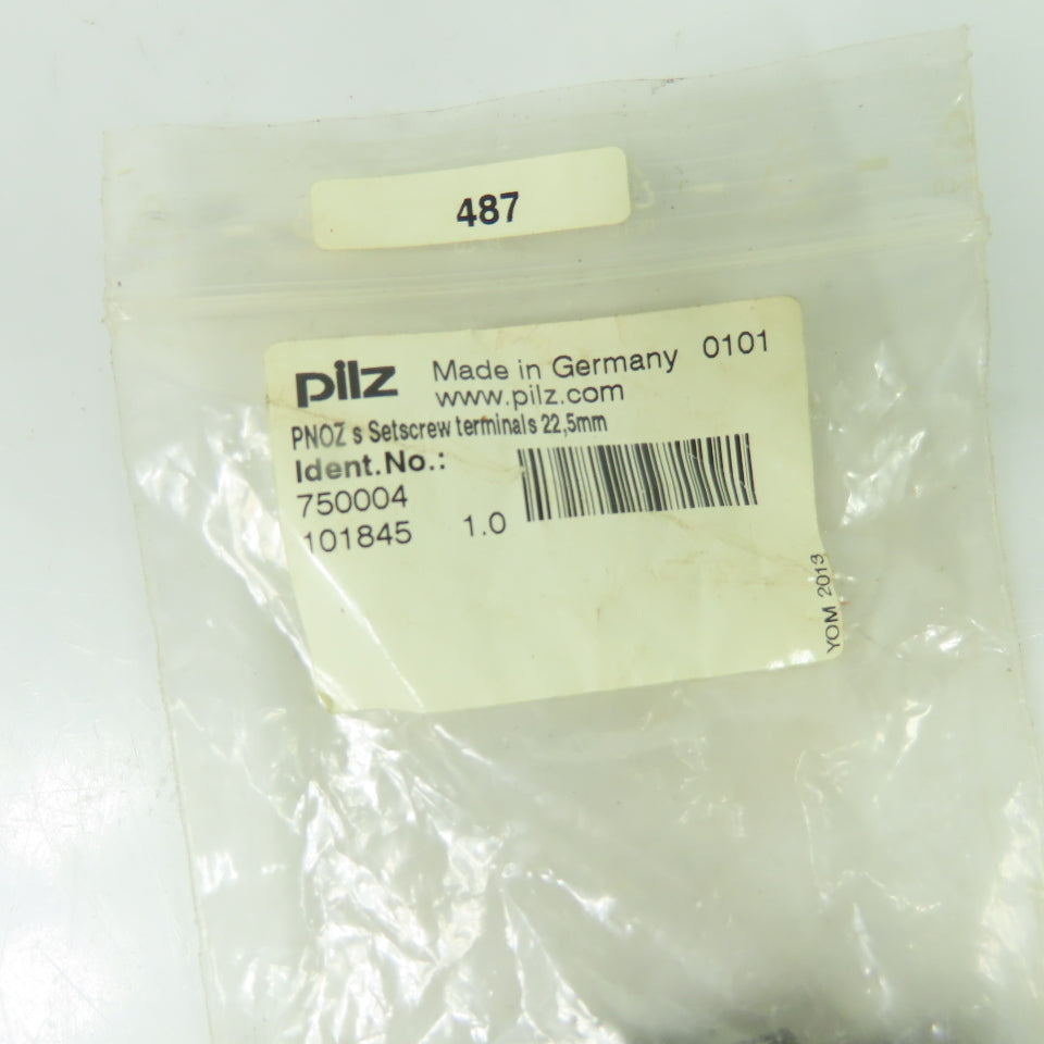 Pilz 750004 PNOZ s Setscrew Terminals 22.5mm 4-Piece Set
