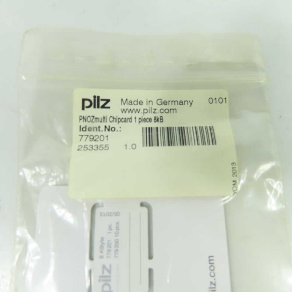 Pilz 779201 PNOZmulti Chipcard 8kB Memory Chipcard NEW