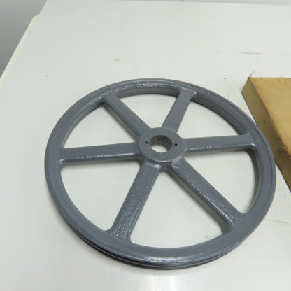 Browning 2AK154H 2-Groove Cast Iron V-Belt Sheave Pulley Split Taper 15-1/4" OD
