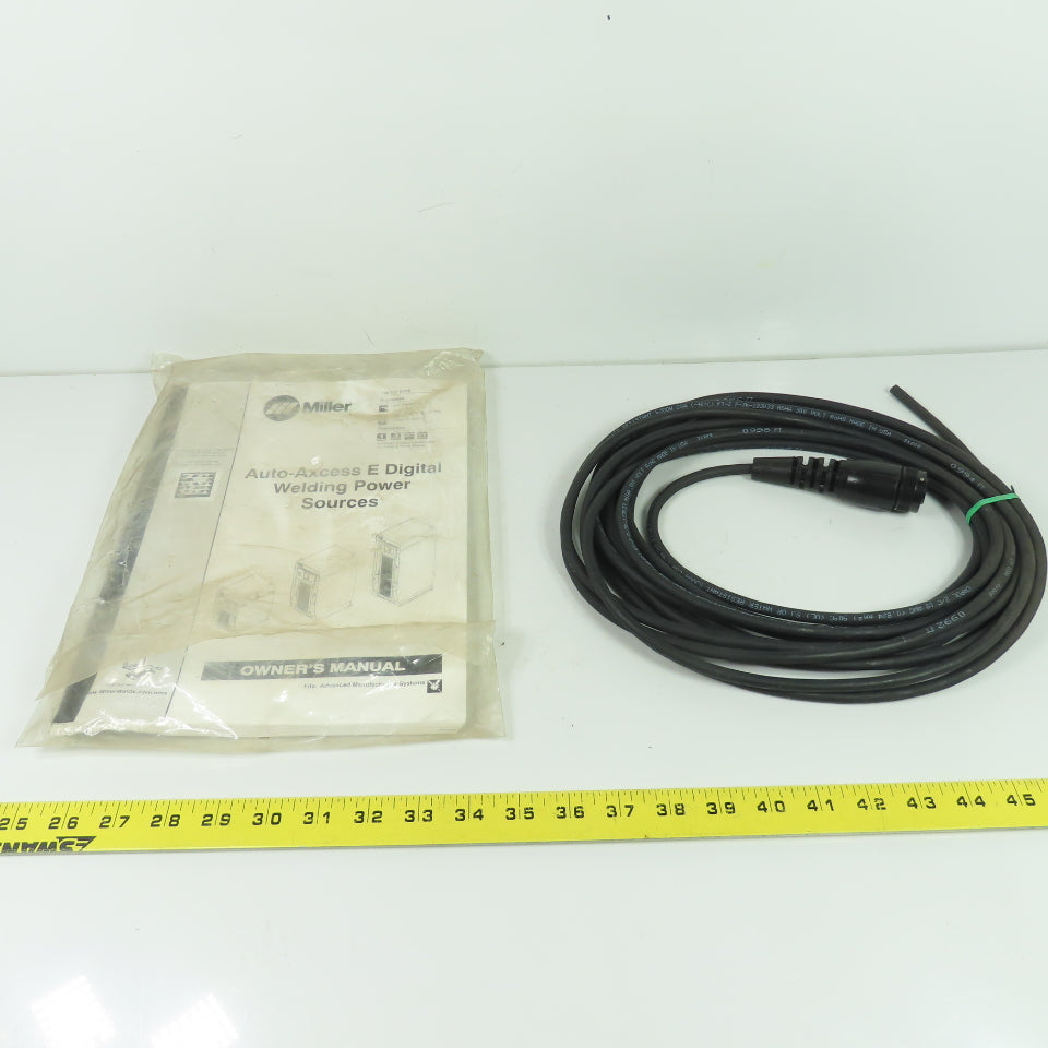 Miller OM-257 675E Auto-Axcess E Digital Welding Power Source Manual And Cable