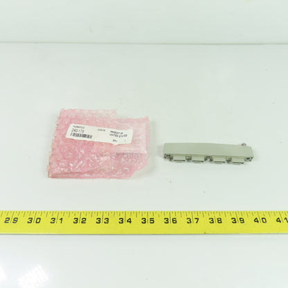 Numatics 240-179 G3 Series Fieldbus Manifold Jumper Clip 4-Pin NEW