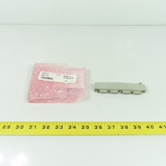 Numatics 240-179 G3 Series Fieldbus Manifold Jumper Clip 4-Pin NEW