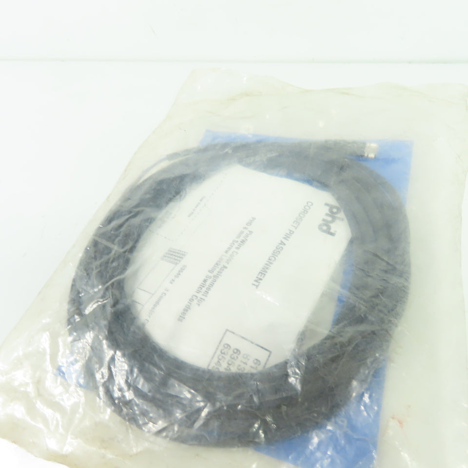 PHD 63549-05 5m Connector Cordset 175XX Female 3-Wire NEW
