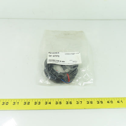 Keyence OP-87272 M12 Connector to Flying Leads Sensor Cordset Cable