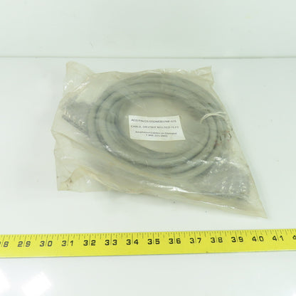 Amphenol CS-DSDMDB37MF-015 Molded DB37 Male to Female Extension Cable 15ft
