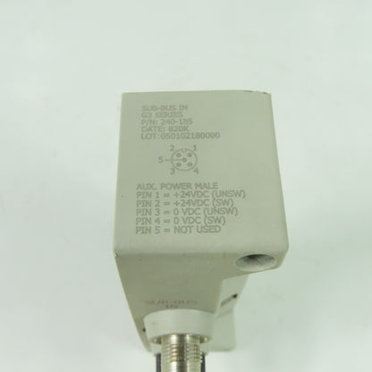 Numatics 240-185 G3 Series Sub-Bus In Aux Power Input Module