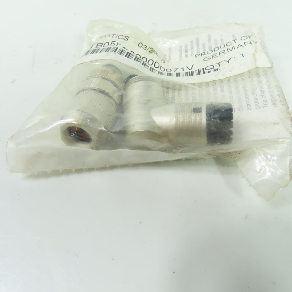 Numatics TB05F2000000071V M12 Female Right Angle Connector NEW