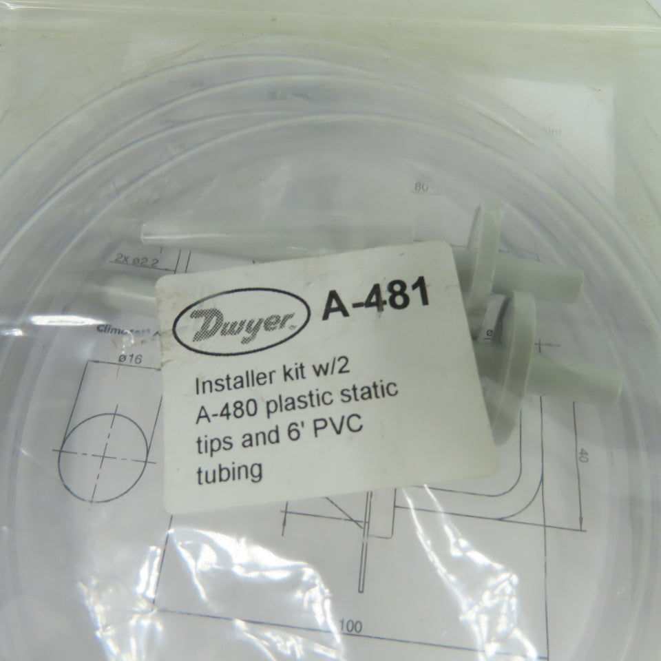 Dwyer A-481 Static Pressure Tip Installer Kit