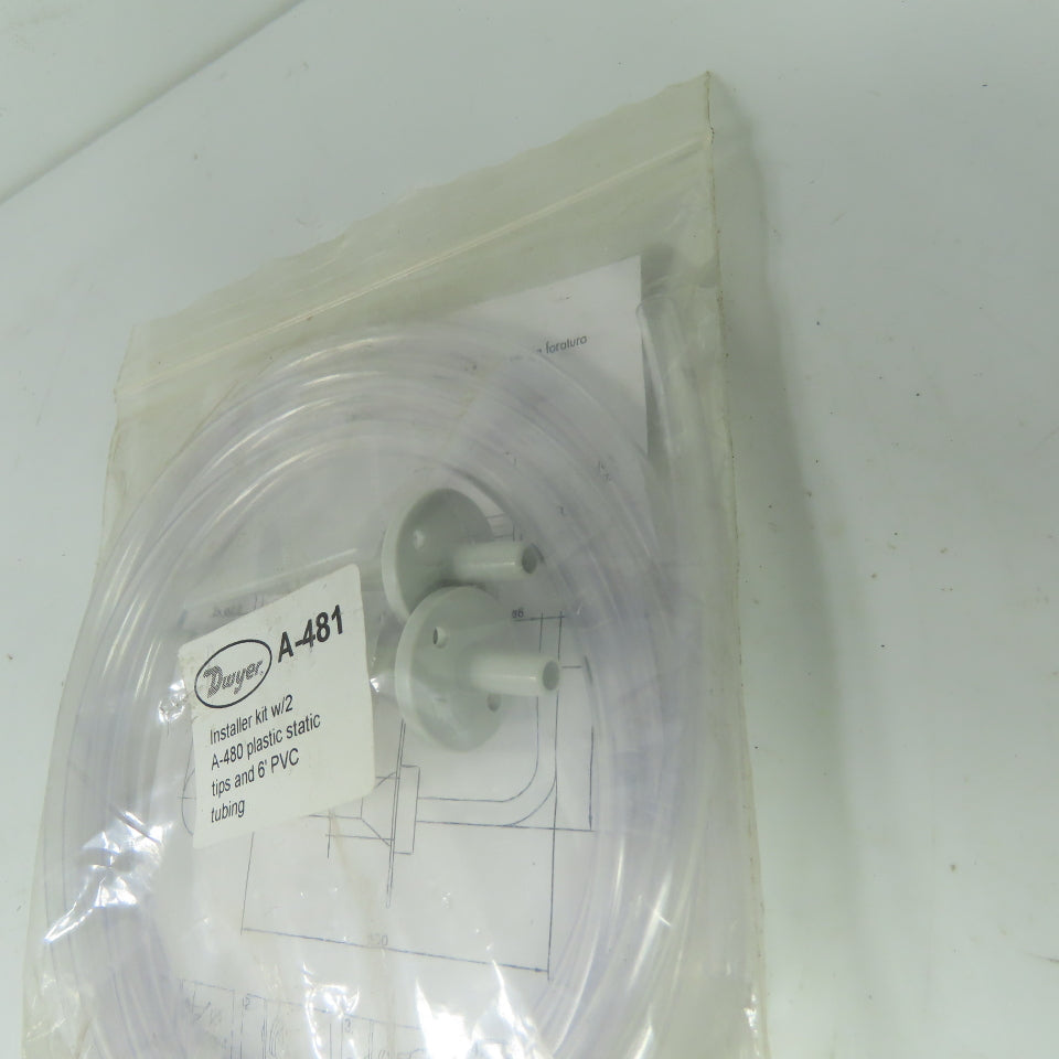 Dwyer A-481 Static Pressure Tip Installer Kit