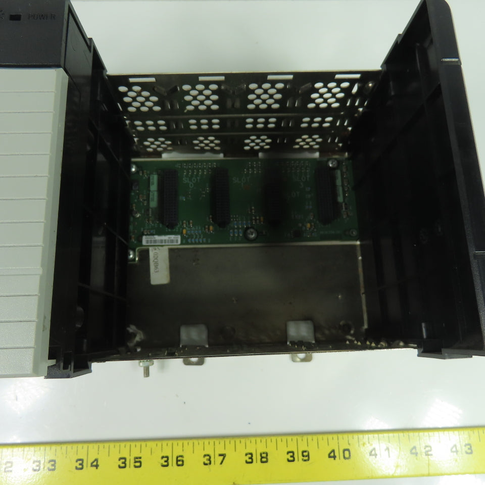Allen-Bradley 1756-A4 ControlLogix 4-Slot Chassis W/ 1756-PA72AC Power Supply