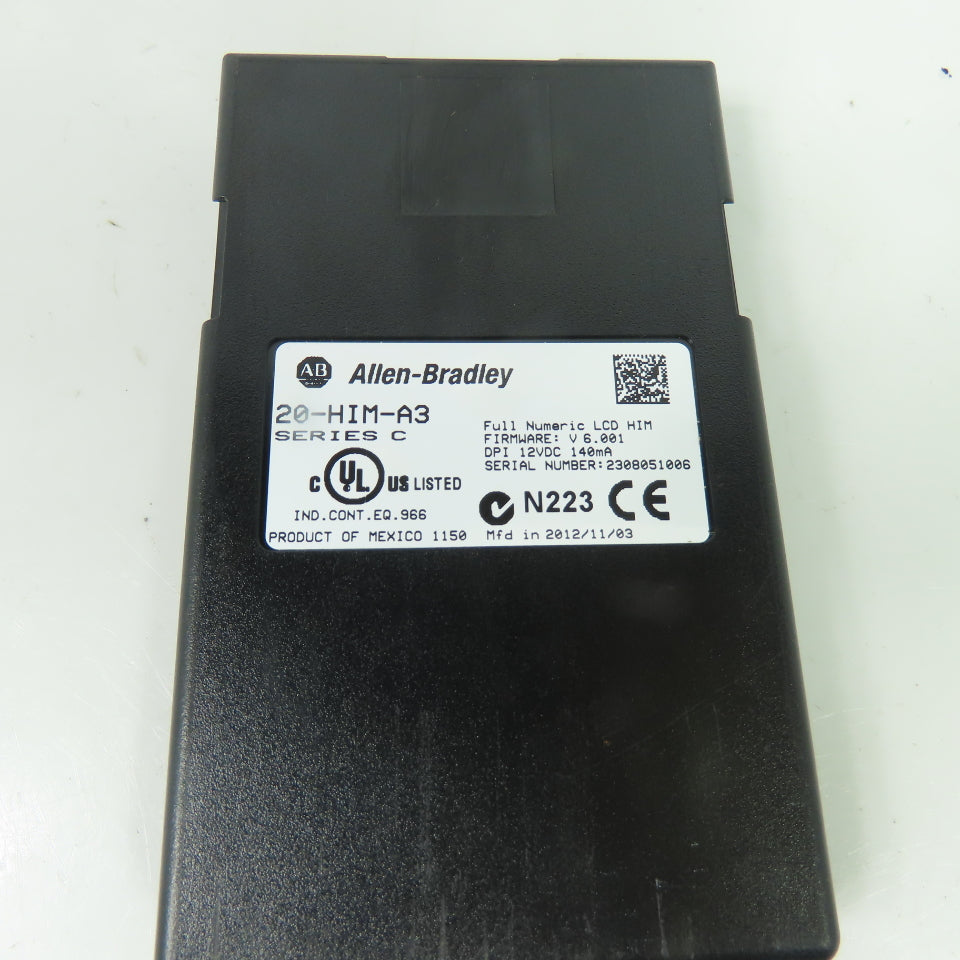 Allen-Bradley 20-HIM-A3 Full Numeric LCD HIM PowerFlex Series C