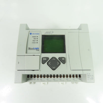 Allen-Bradley 1763-L16BWA MicroLogix 1100 PLC Controller Ser B Rev D FRN 9.0