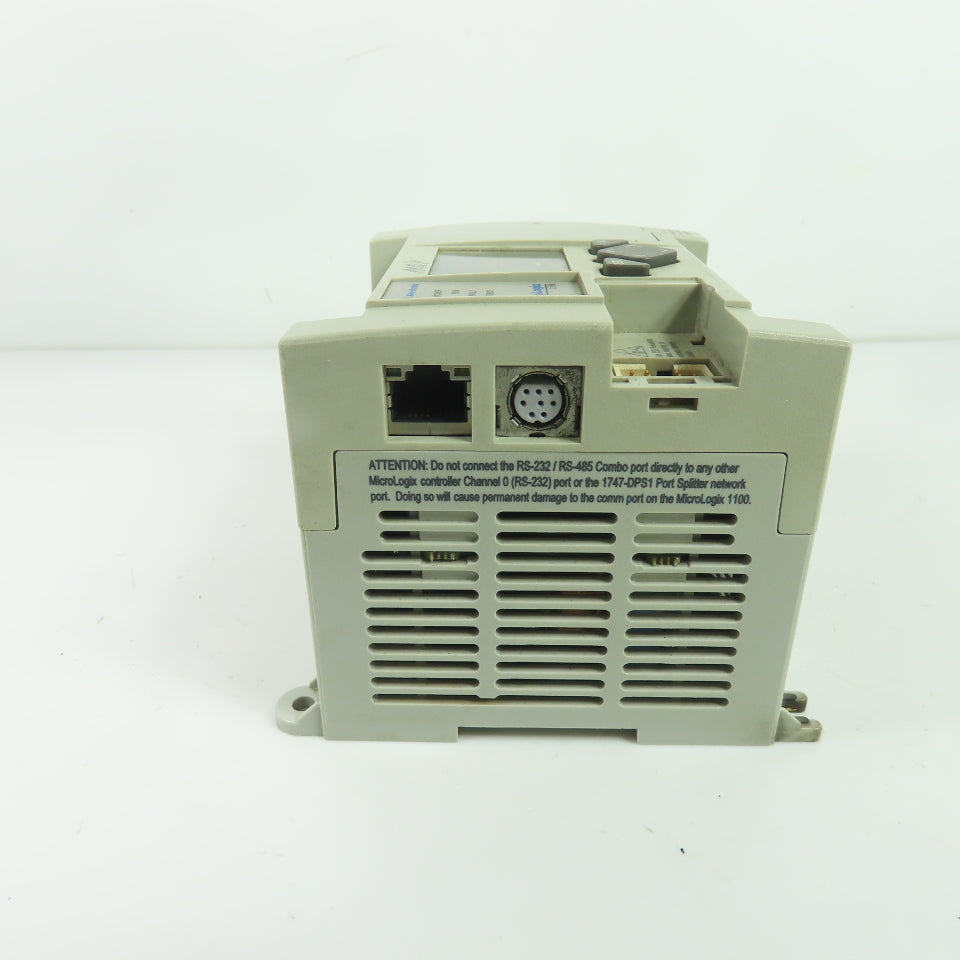 Allen-Bradley 1763-L16BWA MicroLogix 1100 PLC Controller Ser B Rev A FRN 4