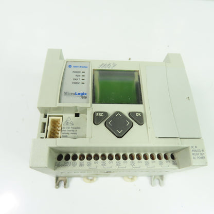 Allen-Bradley 1763-L16BWA MicroLogix 1100 PLC Controller Ser B Rev A FRN 4