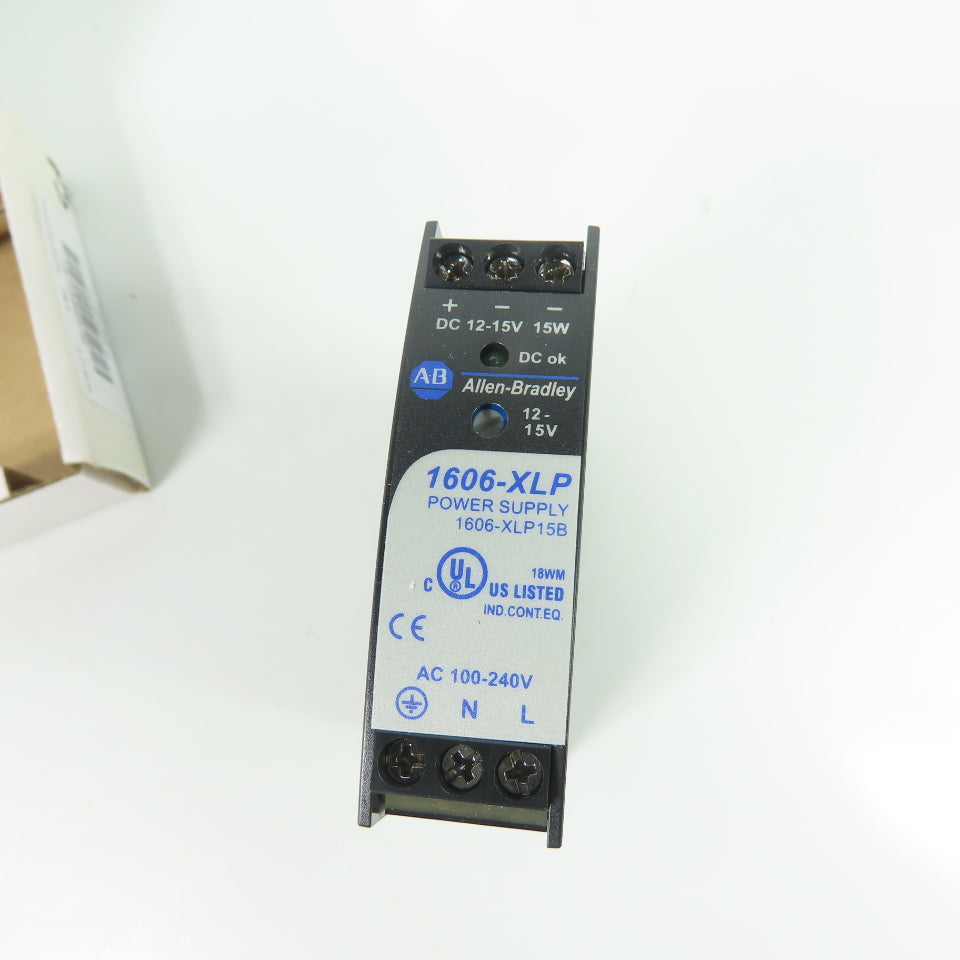 Allen-Bradley 1606-XLP15B Switched Mode Power Supply 12-15V Out 100-240V In