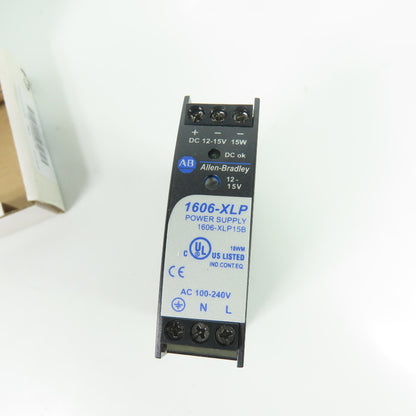 Allen-Bradley 1606-XLP15B Switched Mode Power Supply 12-15V Out 100-240V In
