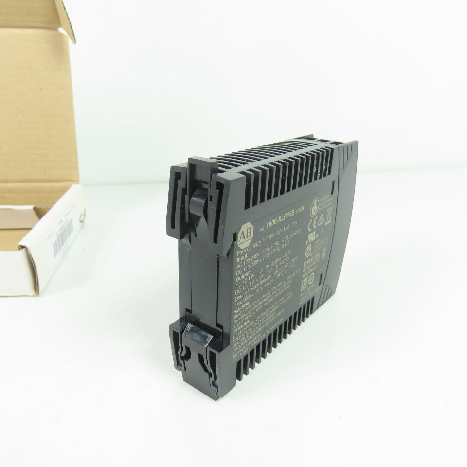 Allen-Bradley 1606-XLP15B Switched Mode Power Supply 12-15V Out 100-240V In