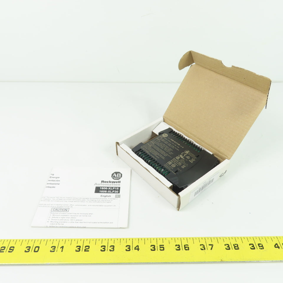 Allen-Bradley 1606-XLP15B Switched Mode Power Supply 12-15V Out 100-240V In