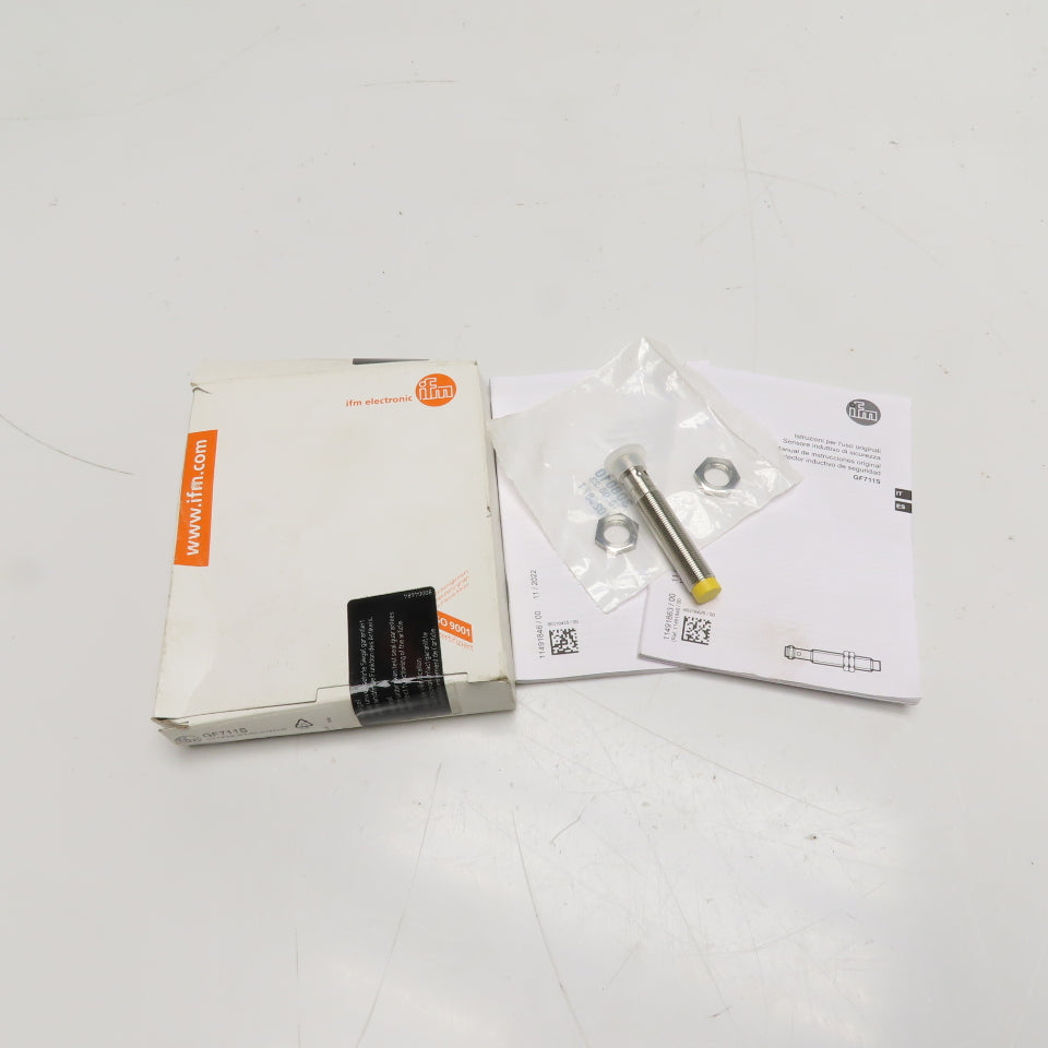 ifm electronic GIFA4004-2PS/SIL2/V4A/US GF711S Fail-Safe Inductive Sensor
