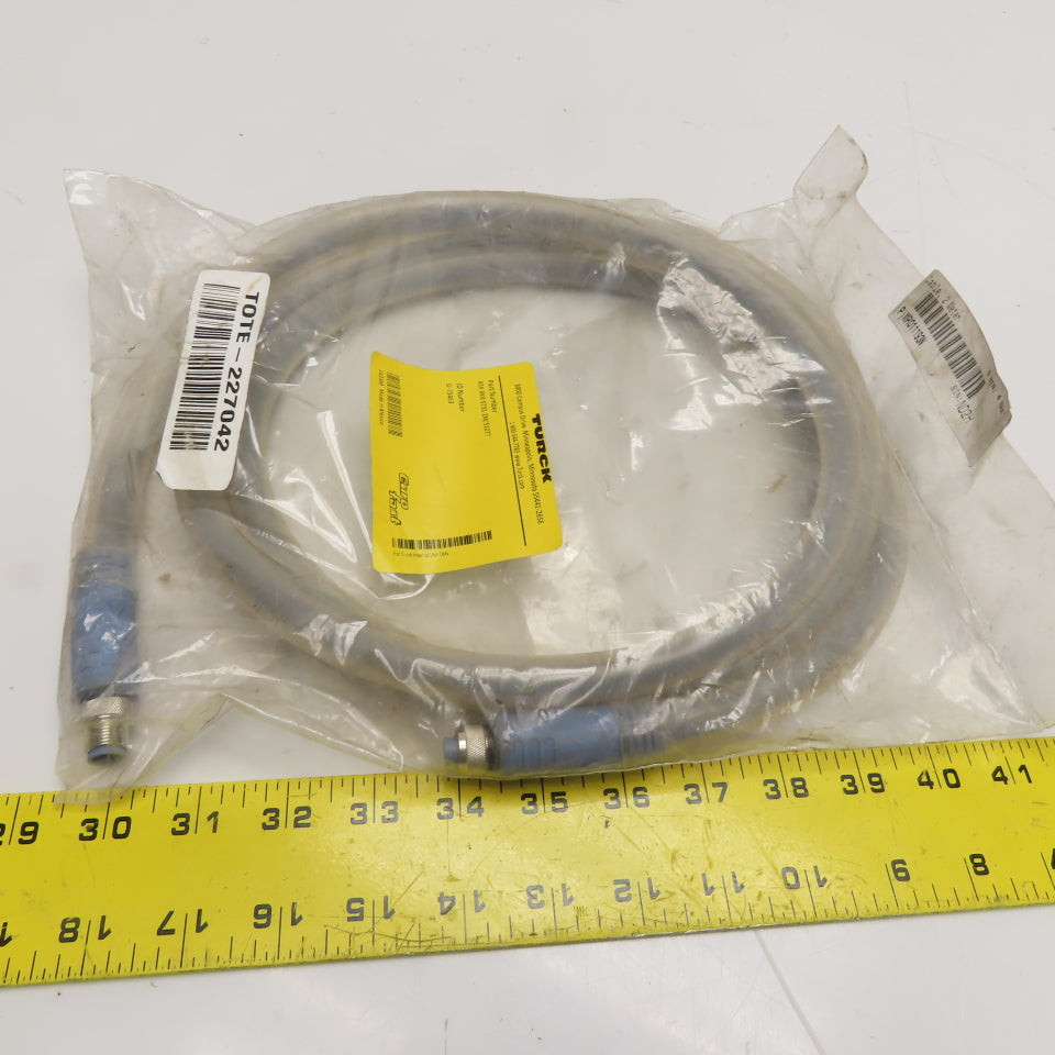 Turck RSR RKR 5731-2M/S1077 Eurofast Cordset 2 Meter