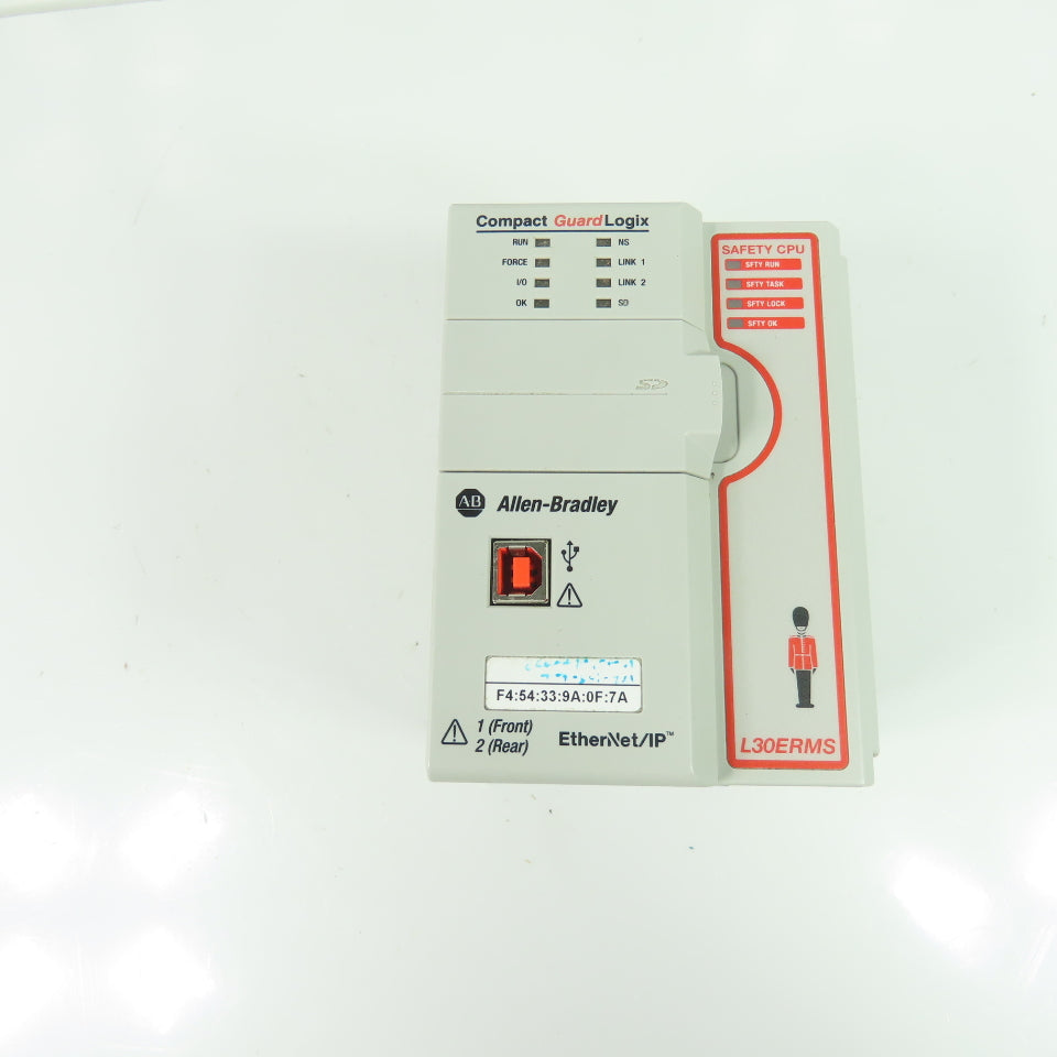 Allen-Bradley 1769-L30ERMS Compact GuardLogix L30ERMS Safety PLC CPU Controller