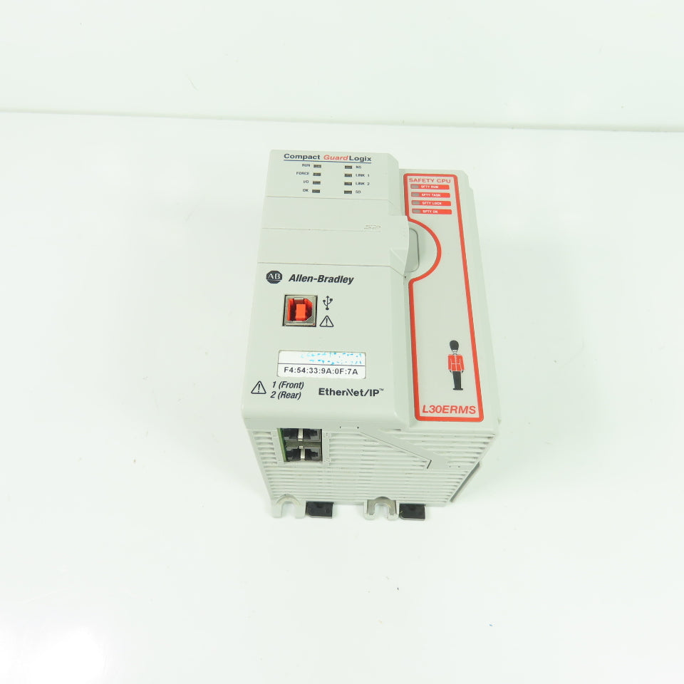 Allen-Bradley 1769-L30ERMS Compact GuardLogix L30ERMS Safety PLC CPU C ...