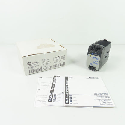 Allen-Bradley 1606-XLP30E Power Supply 1-Phase 100-240VAC 24-28VDC 1.3A 30W SerA