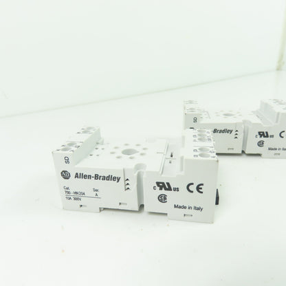 Allen-Bradley 700-HN204 Relay Socket 10A 300V Lot Of 2