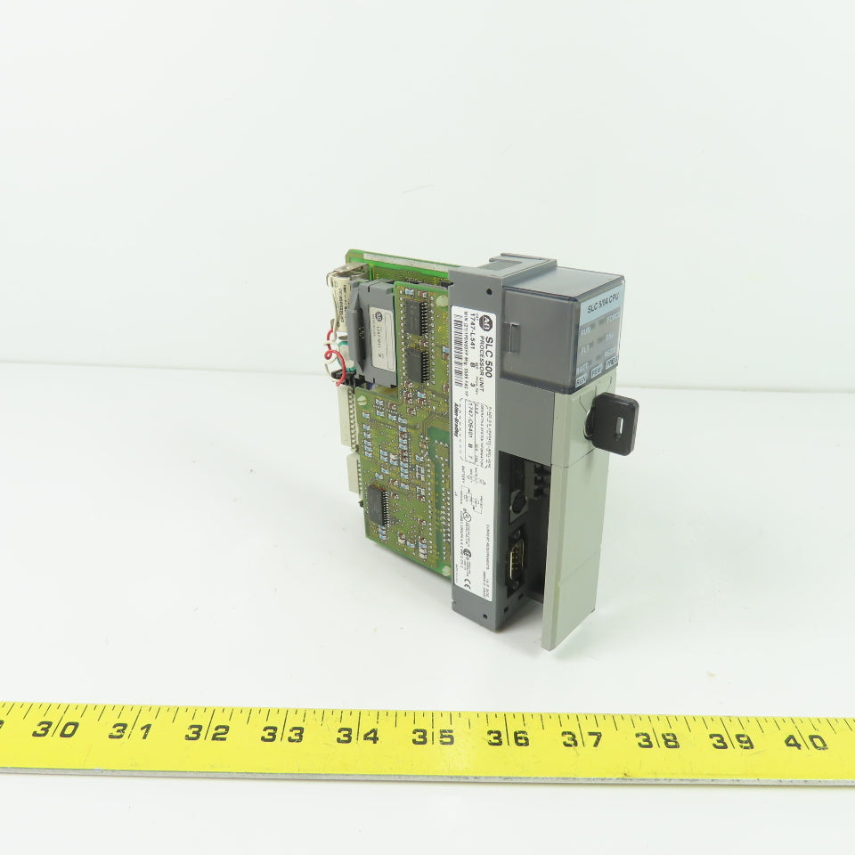 Allen-Bradley 1747-L541 SLC 5/04 Processor Unit Ser B Rev 3 W/ 1747-OS401 FRN 7