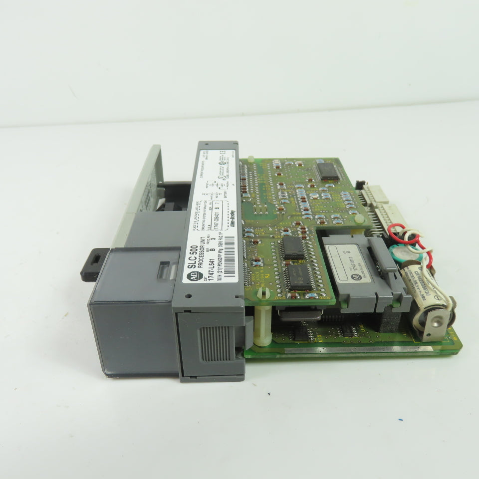 Allen-Bradley 1747-L541 SLC 5/04 Processor Unit Ser B Rev 3 W/ 1747-OS401 FRN 7