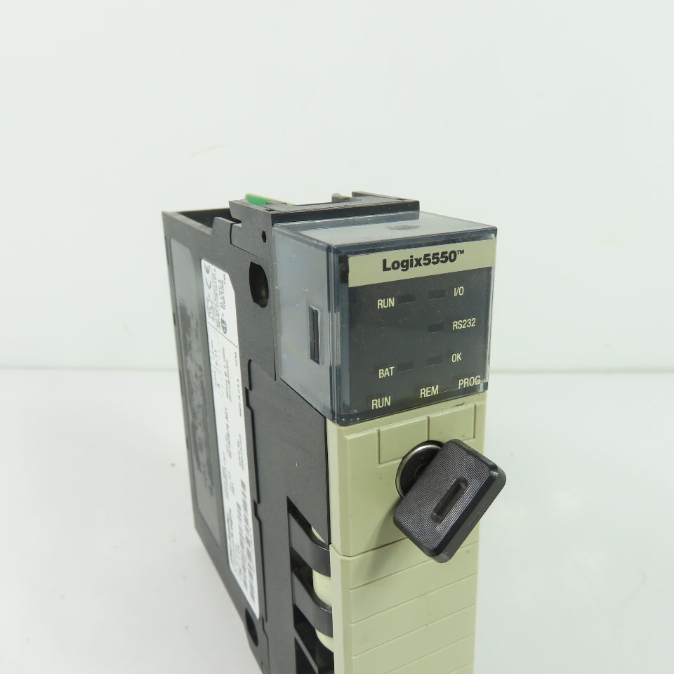 Allen-Bradley 1756-L1 /A Ser A ControlLogix 5550 PLC Processor Unit Cat Rev F01
