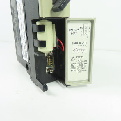 Allen-Bradley 1756-L1 /A Ser A ControlLogix 5550 PLC Processor Unit Cat Rev F01