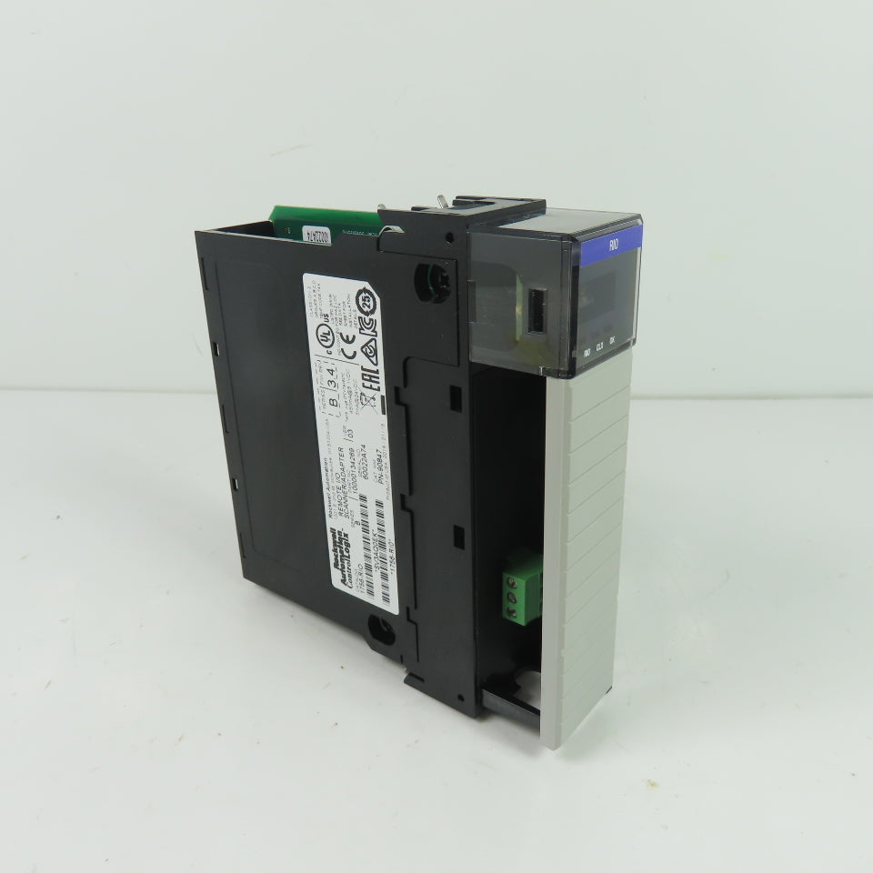 Rockwell Automation 1756-RIO Remote I/O Scanner/Adapter Ser B F/W Rev 3.4