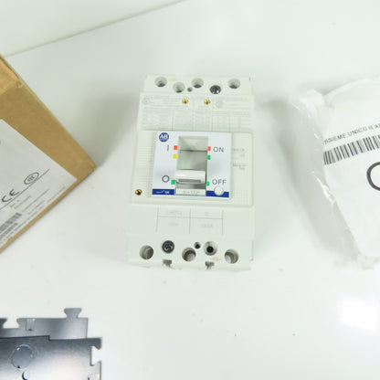 Allen-Bradley 140G-G6C3-D10 100A 3-Pole Molded Case Circuit Breaker 600V NEW