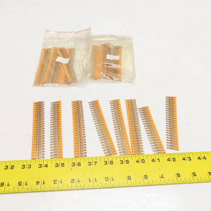 AutomationDirect DN-24J2Y Terminal Block Jumper Bars 600V Lot Of 18