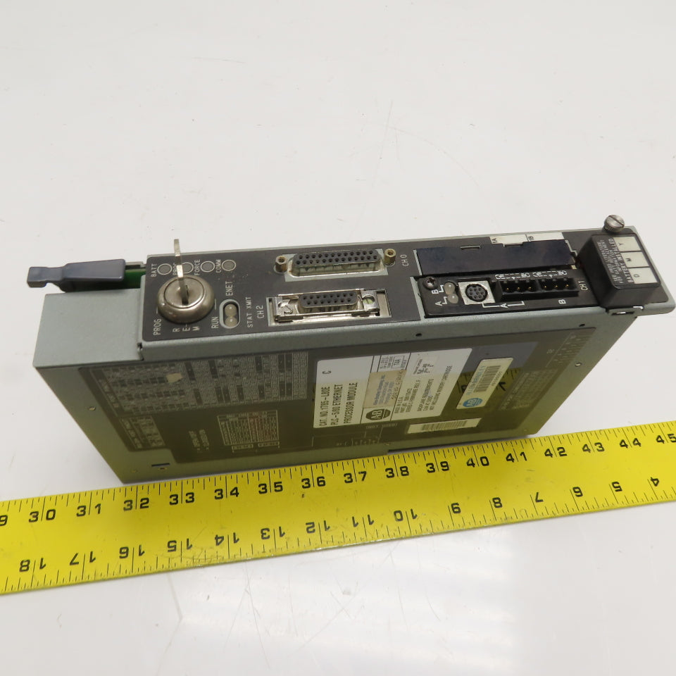 Allen-Bradley 1785-L80E PLC-5/80 Ethernet Processor Module Series C Rev K