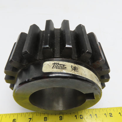 Martin S420 2-3/4" Bore 5" Pitch Diameter External Tooth Spur Gear 14.5° PA