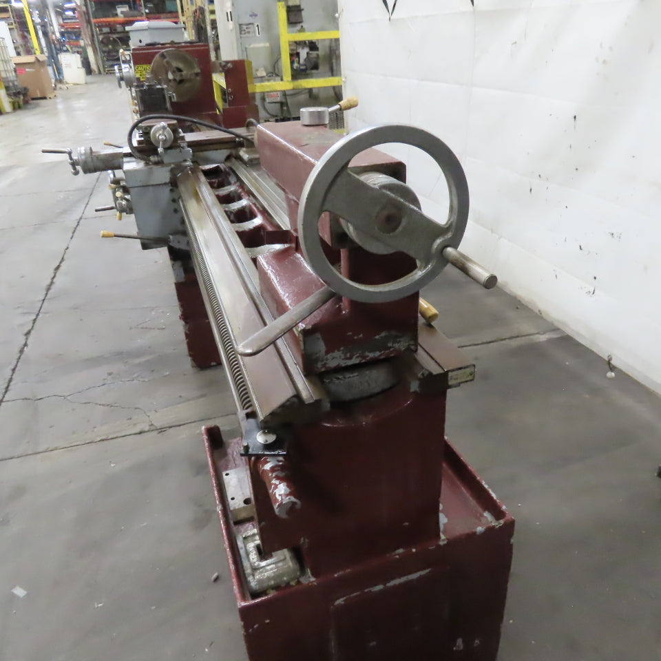 Lansing G20 20" Swing x 10' BC Engine Lathe 20-1500RPM 12' Scroll Chuck