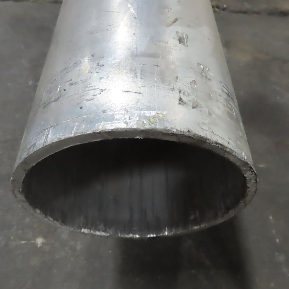 5" ID Aluminum Pipe 1/4" Wall 80" OAL