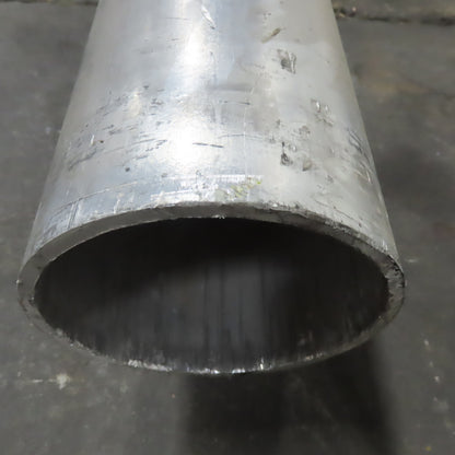 5" ID Aluminum Pipe 1/4" Wall 80" OAL