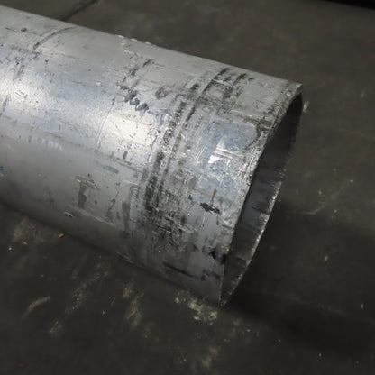 5" ID Aluminum Pipe 1/4" Wall 80" OAL