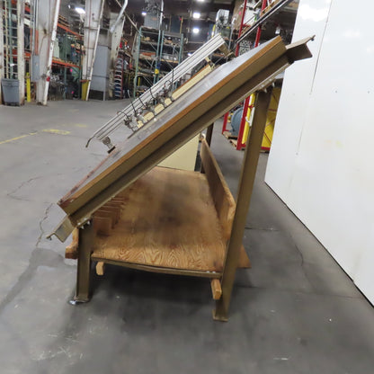 Ritter R215 5' x 8' Face Frame Assembly A Frame Table 5 Pneumatic Clamps