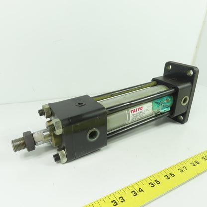 Taiyo 1FB40CH100-AB-L Double Acting Hydraulic Cylinder 100mm Stroke 40mm Bore