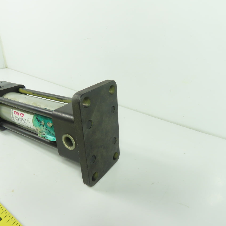 Taiyo 1FB40CH100-AB-L Double Acting Hydraulic Cylinder 100mm Stroke 40mm Bore