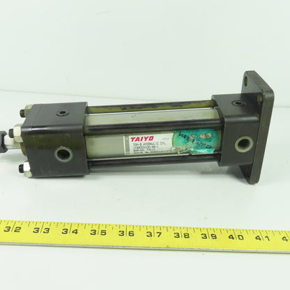Taiyo 1FB40CH100-AB-L Double Acting Hydraulic Cylinder 100mm Stroke 40mm Bore