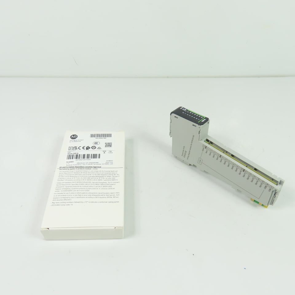 Allen-Bradley 5034-OB16 Digital 16 Output Module 24VDC 0.5A Ser A FW 1.012 NEW