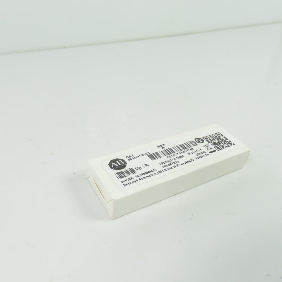 Allen-Bradley 5034-RTB18S 18-Point Screw Terminal Block Ser A NEW FACTORY SEAL